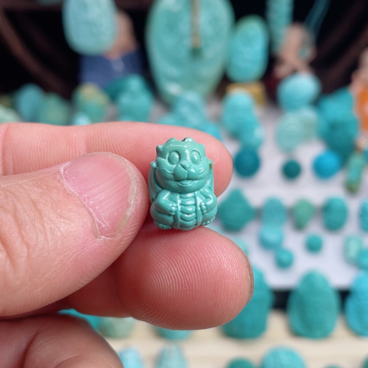 【闪购商品】绿松石吊坠(不含链)未镶嵌