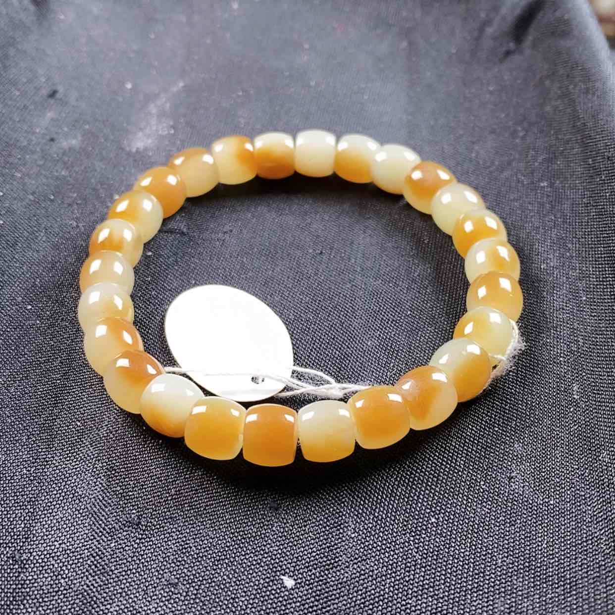 【闪购商品】和田玉（糖玉）手链未镶嵌