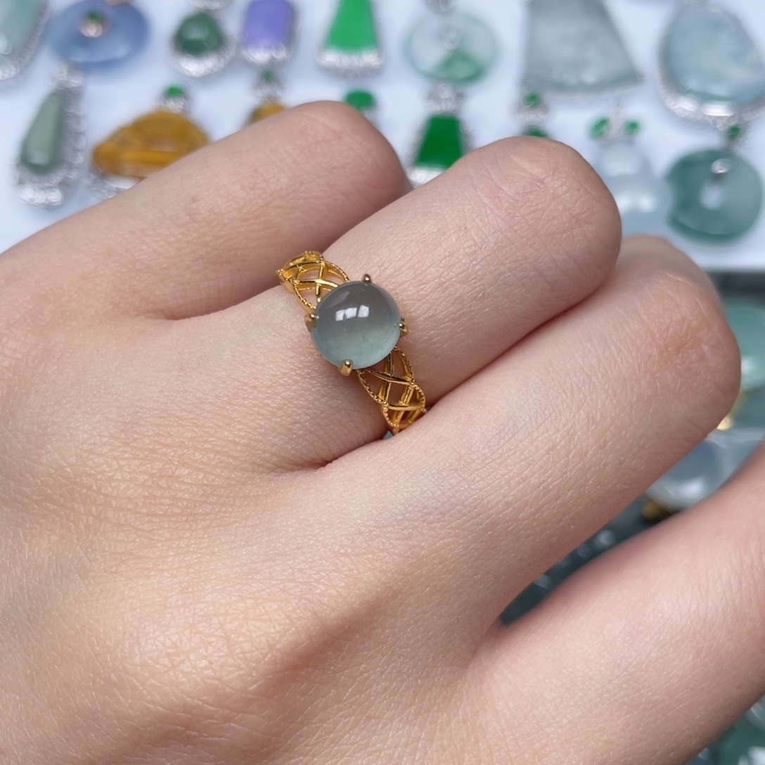 翡翠颈饰银S925镶嵌翡翠