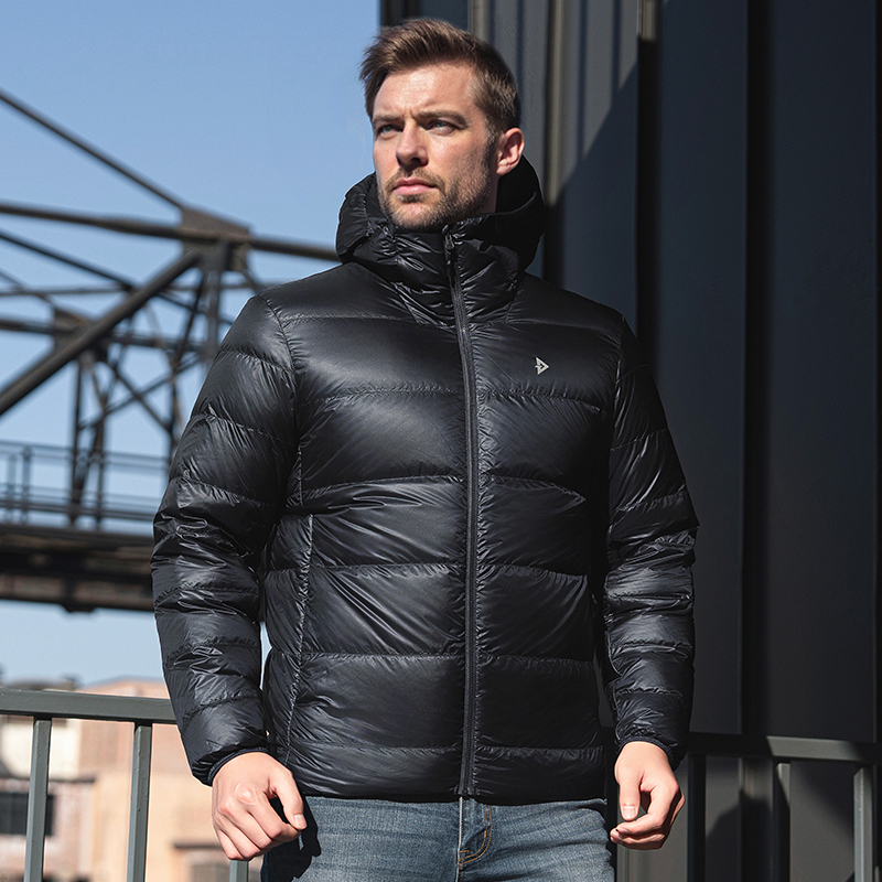 【龙牙】隐之雪狐PRO轻量便携连帽羽绒服冬季男士保暖舒适户外