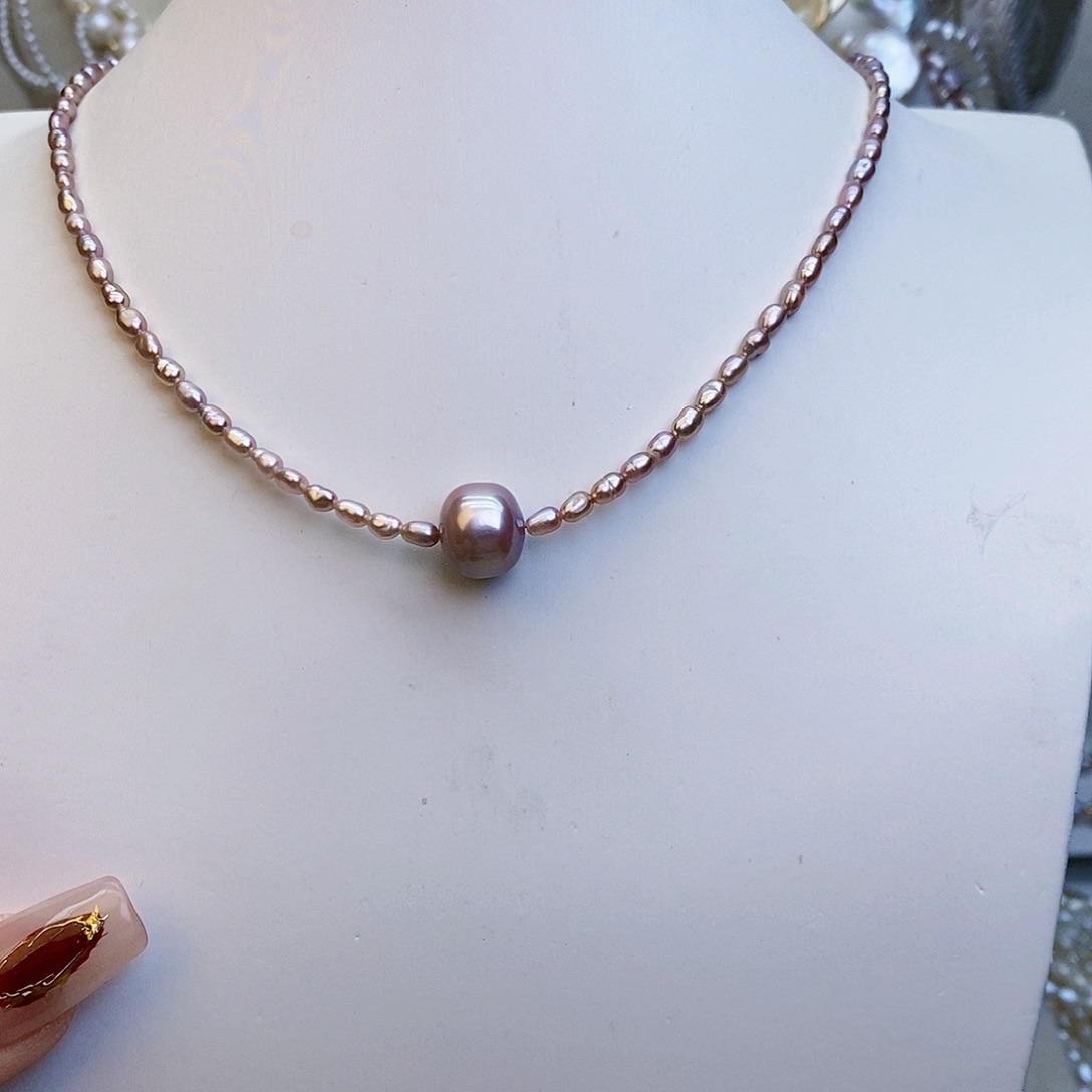 淡水珍珠颈饰未镶嵌