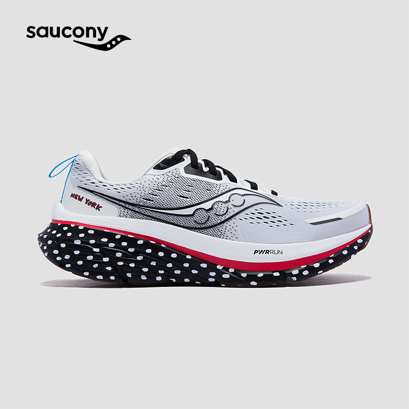 Saucony索康尼GUIDE向导18KEITH HARING联名稳定缓震舒适透气跑鞋