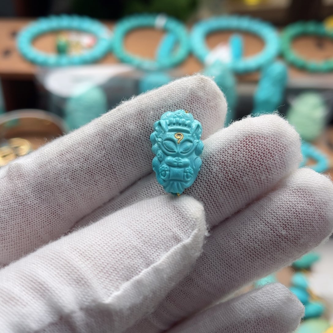 绿松石未镶嵌配饰