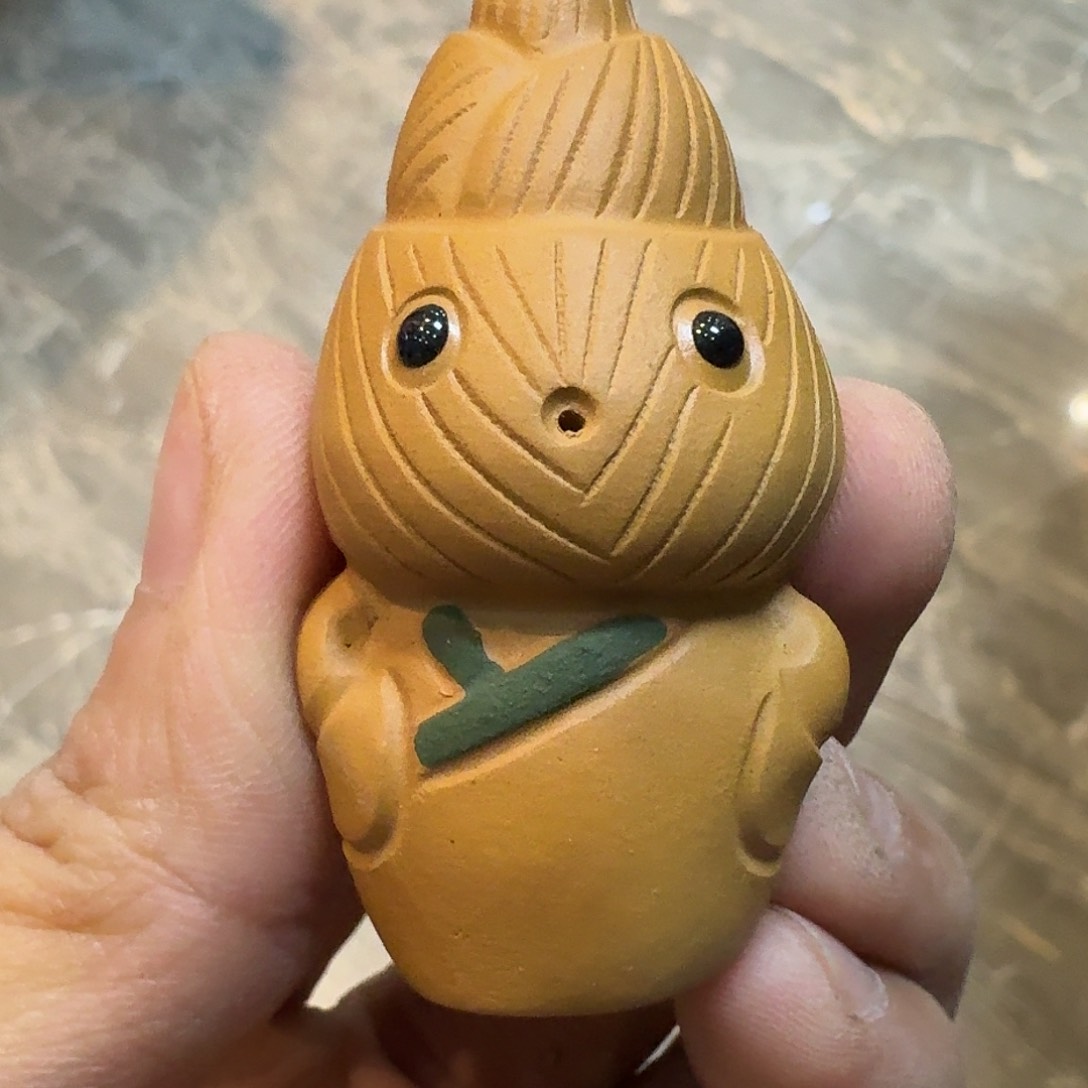 紫砂茶宠节节高升