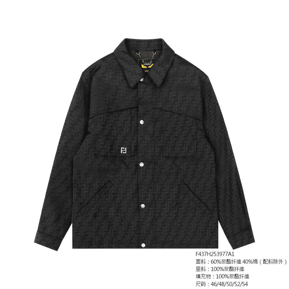 FENDILOR小怪兽25年春秋款男士外套  F437H253977A