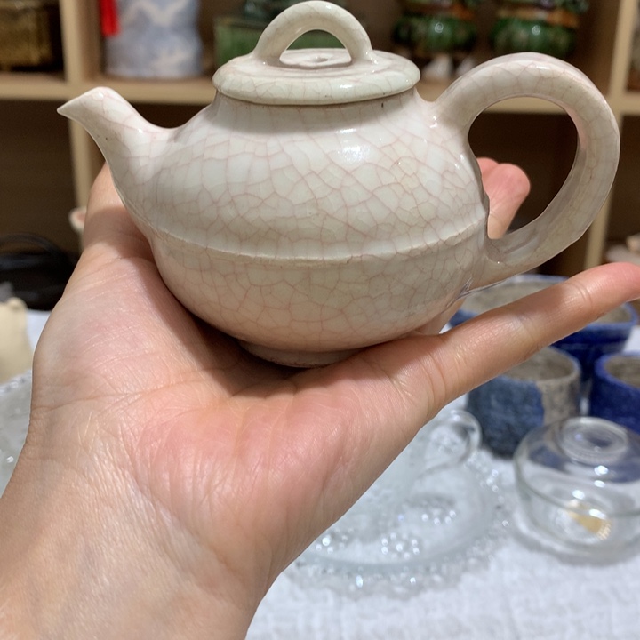 新年快乐 恭喜发财陶器