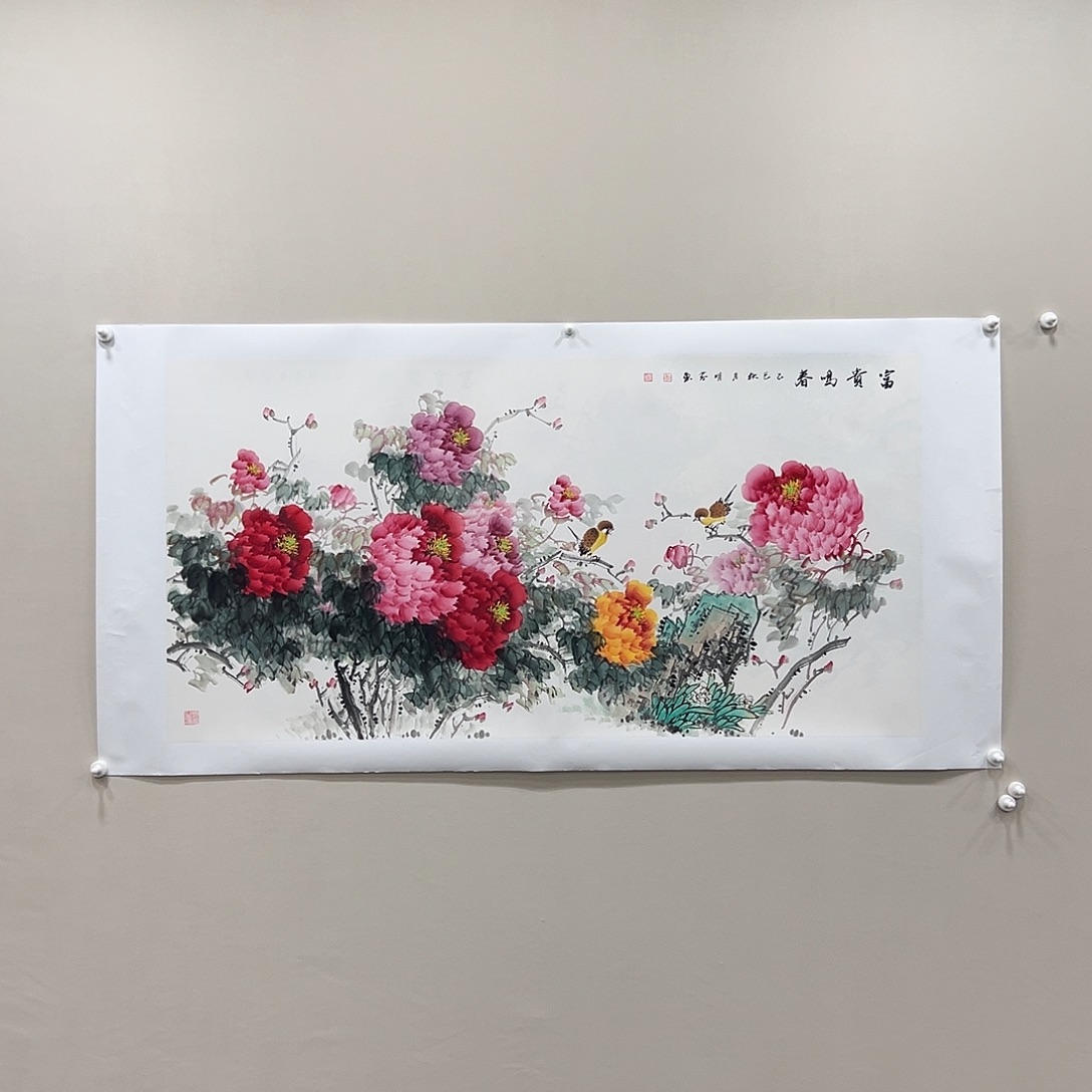 国画向明芬精品纯手绘8平尺