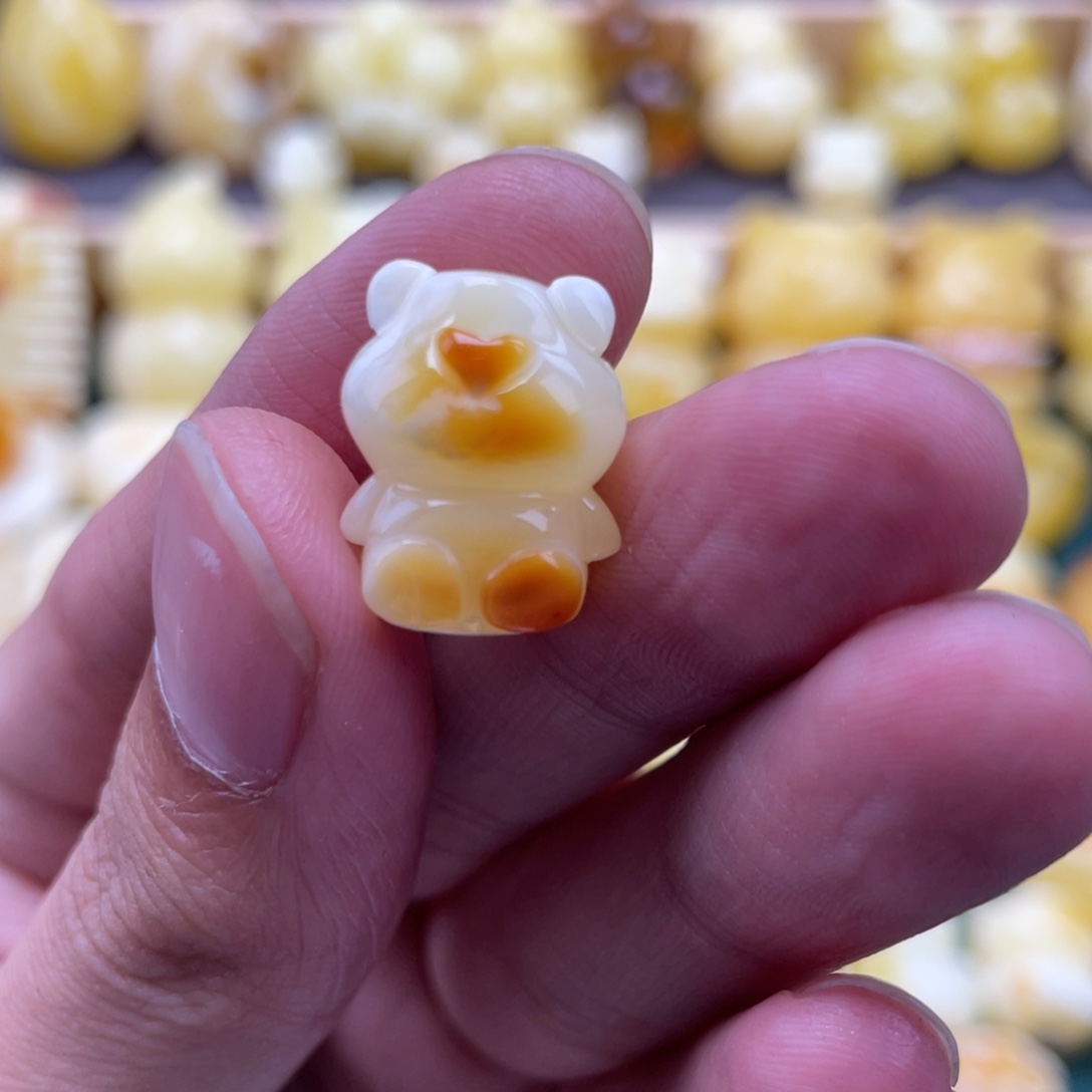 琥珀未镶嵌裸石蜜蜡