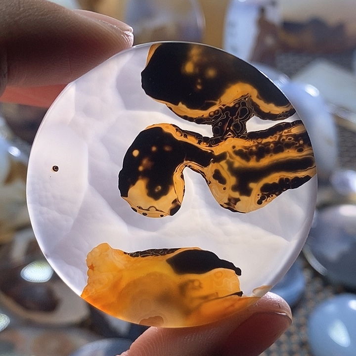 玛瑙/玉髓颈饰未镶嵌轩**康