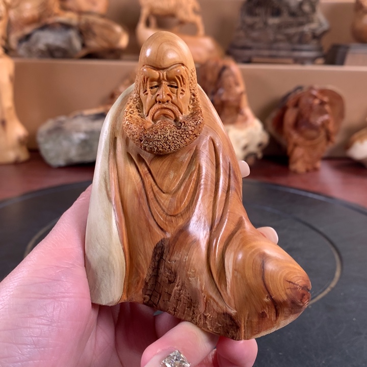 柏木（崖柏）根雕摆件