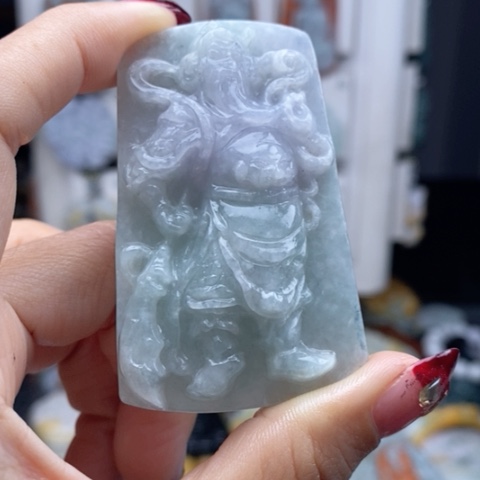 翡翠颈饰未镶嵌A****止翡翠