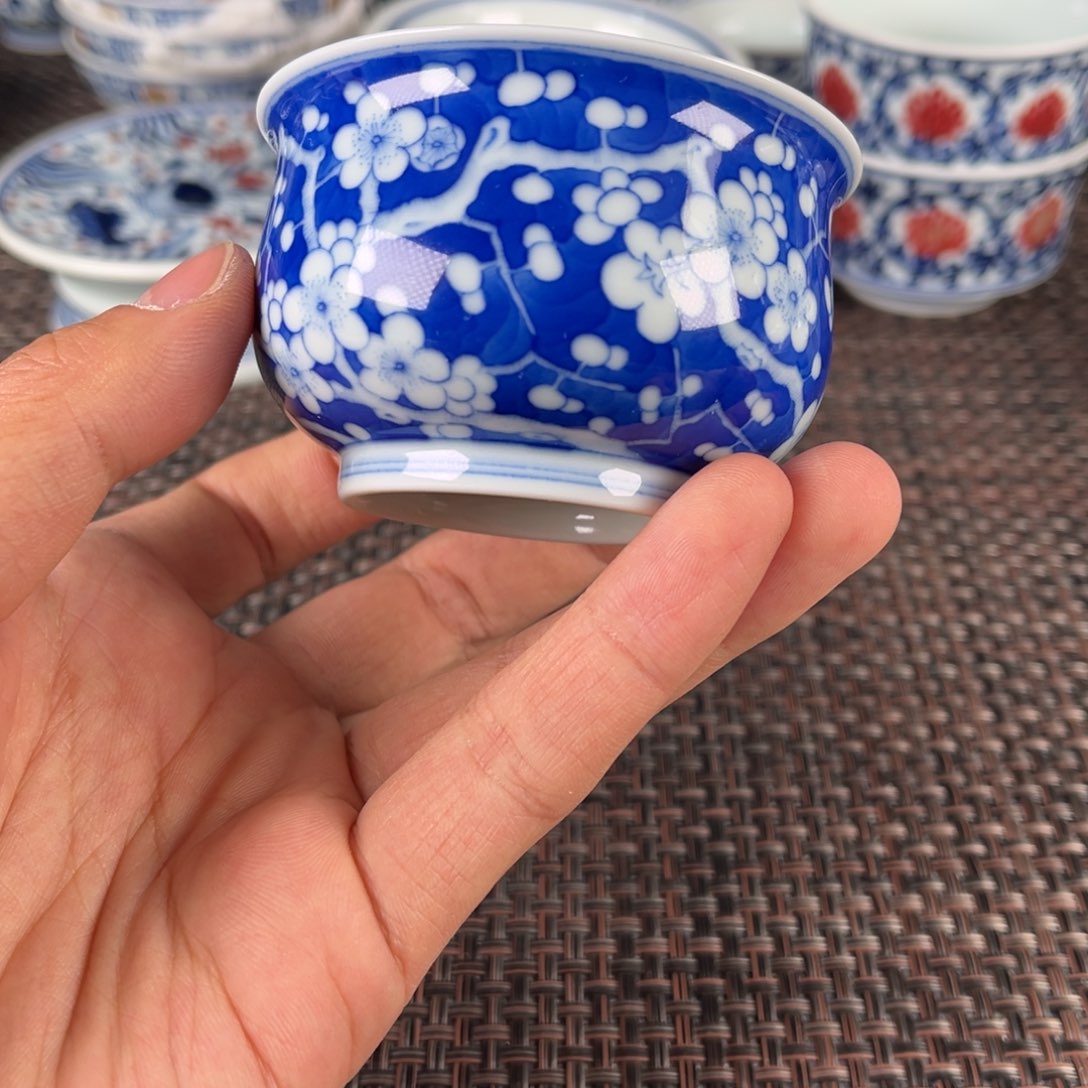 瓷片景德镇陶瓷杯子