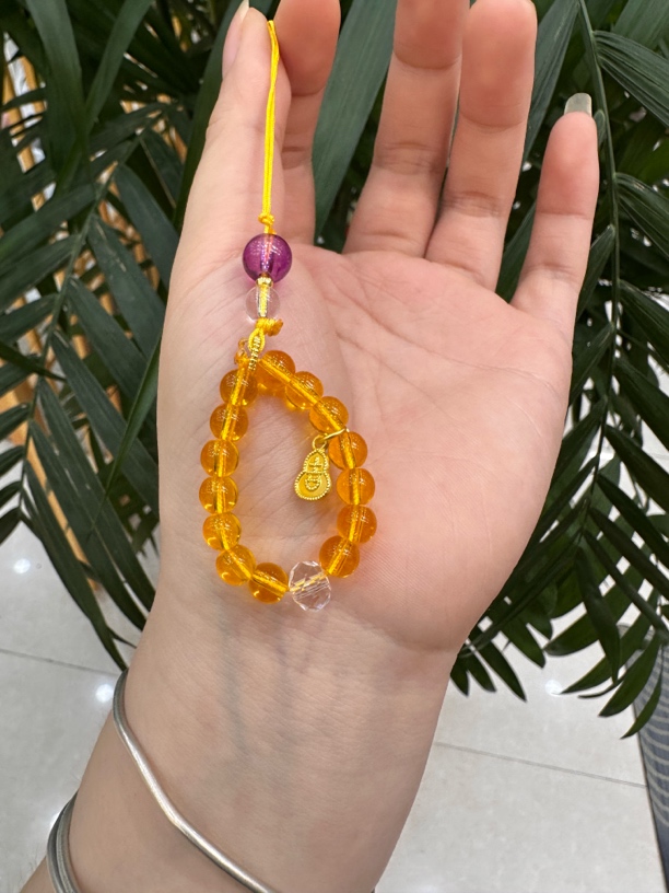 暴力黄卡6毫米设计款手机挂