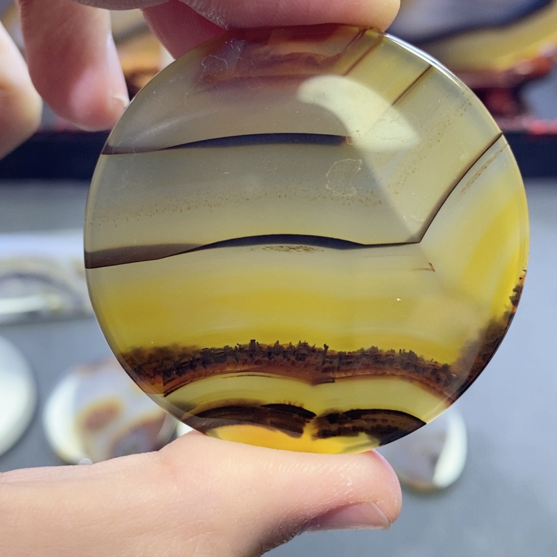 玛瑙/玉髓颈饰未镶嵌编号38