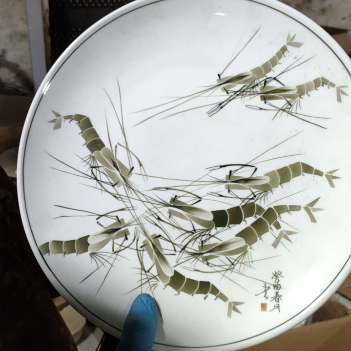 摆件陶瓷盘子碗啥都有