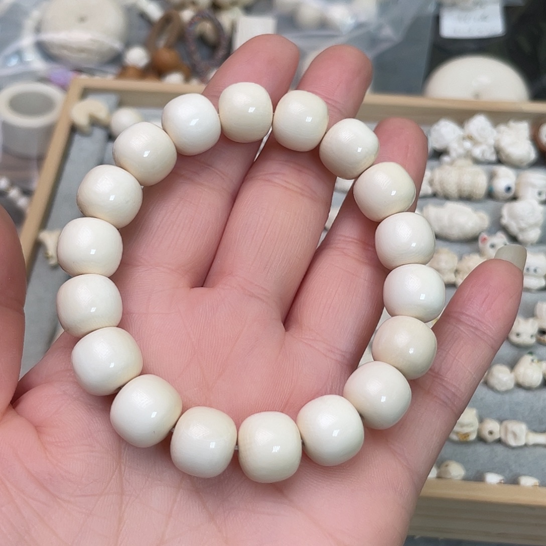 猛犸象牙手串/手链/手镯卡12手串