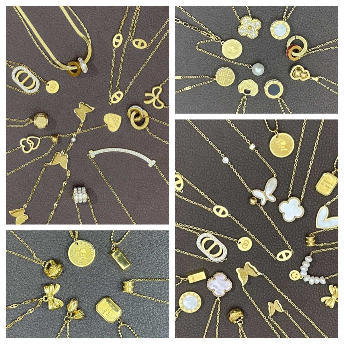 钛钢项链 INS风时尚打底衫配饰毛衣链可调节吊坠简约精美百搭气质