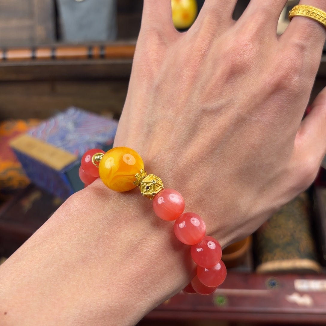 滴血莲花菩提手串