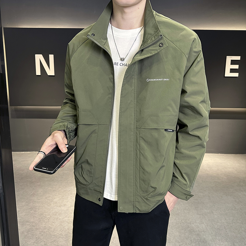 TUCANO/啄木鳥男士百搭休闲春季潮流夹克外套韩版立领时尚男装