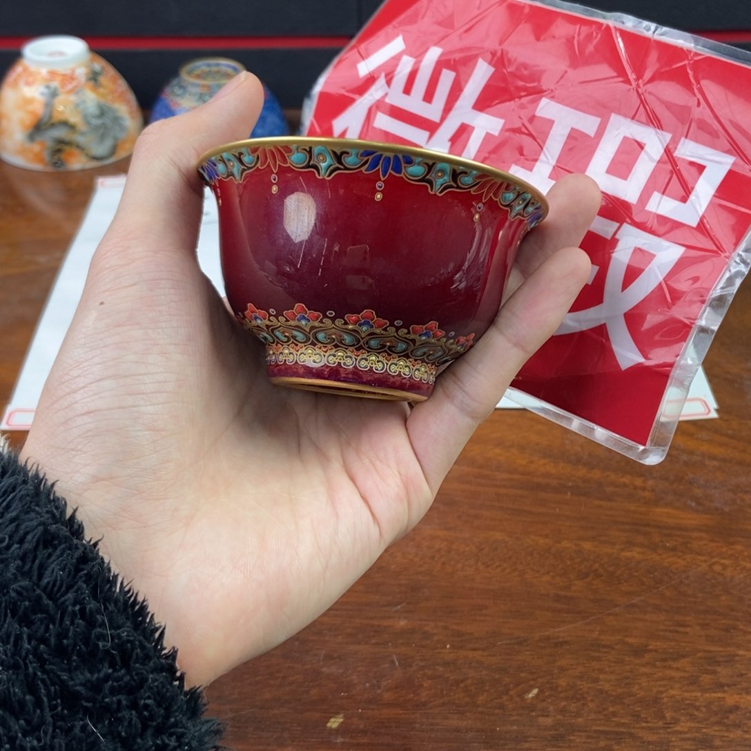杯景德镇手绘陶瓷艺术