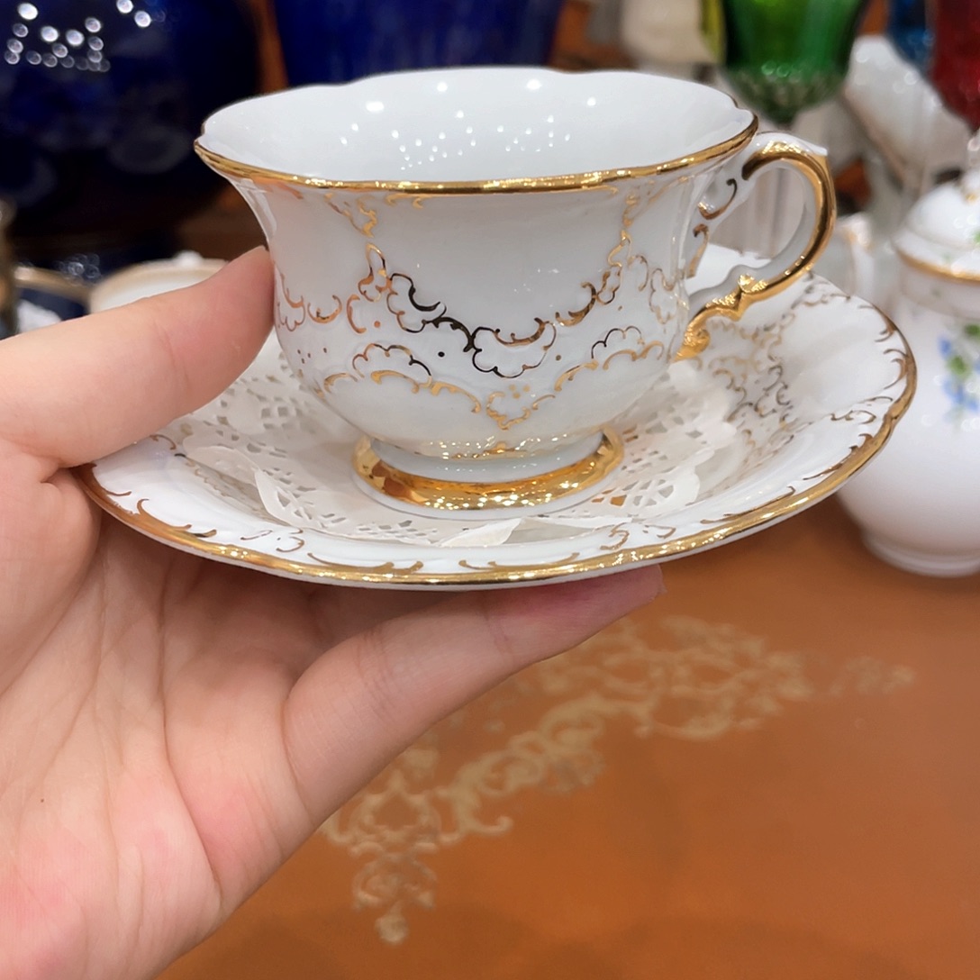 摆件中古二等摩卡杯