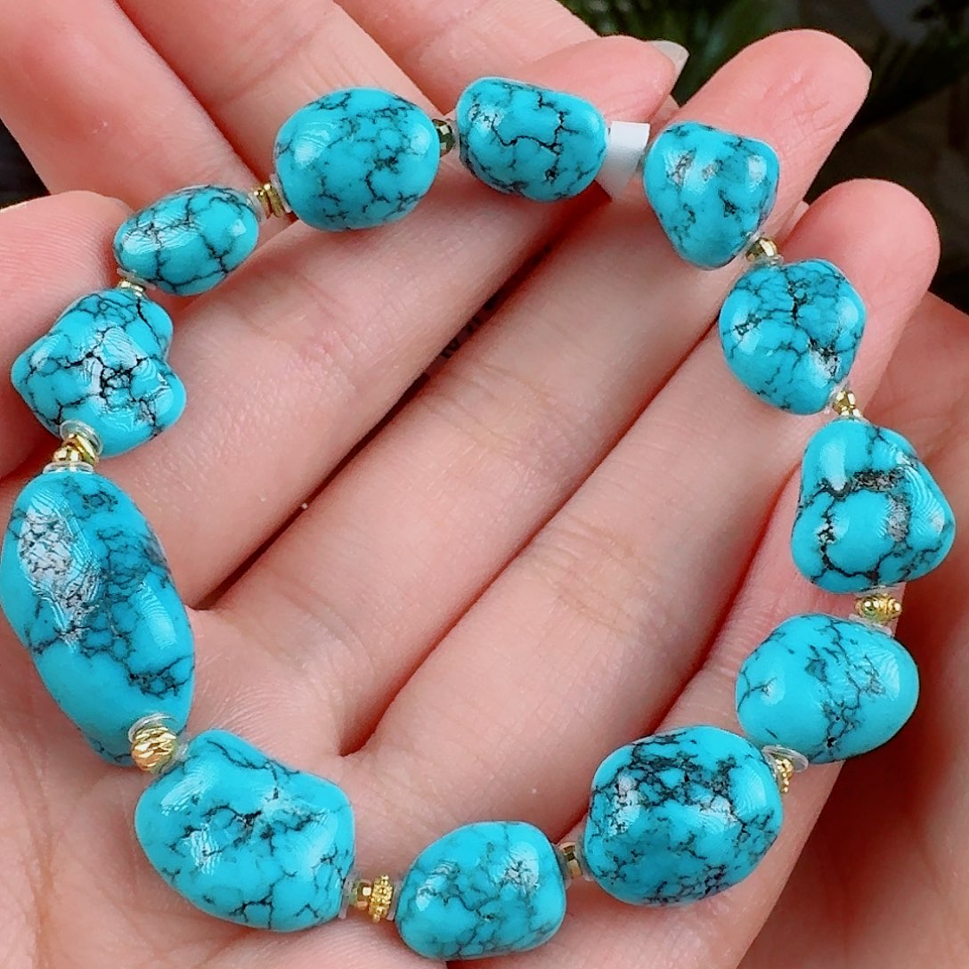 绿松石珠宝奇石未镶嵌