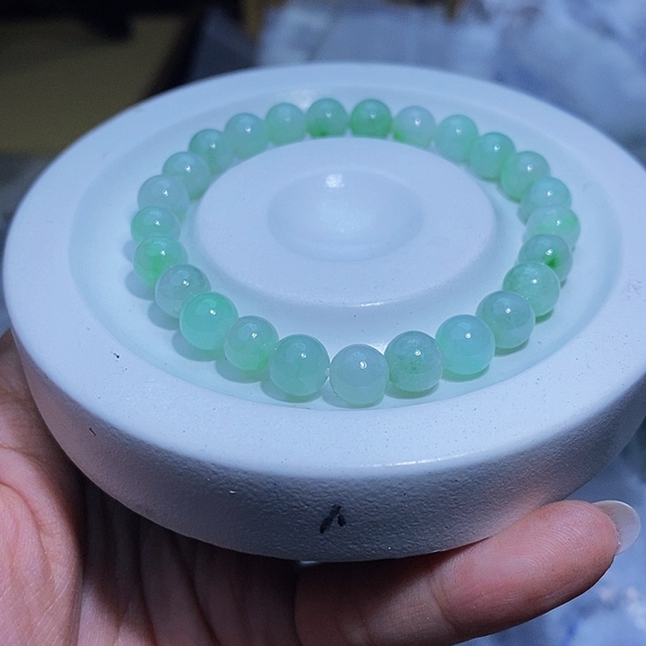 未镶嵌手串翡翠天然缅甸A货翡翠7.4