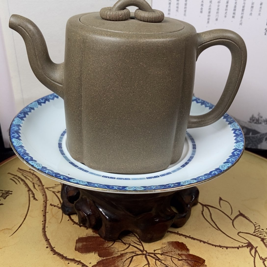 紫砂茶壶B*波300 容量宜兴紫砂壶