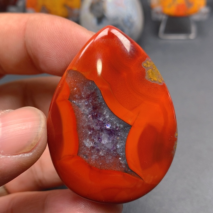 玛瑙/玉髓颈饰未镶嵌道**艺