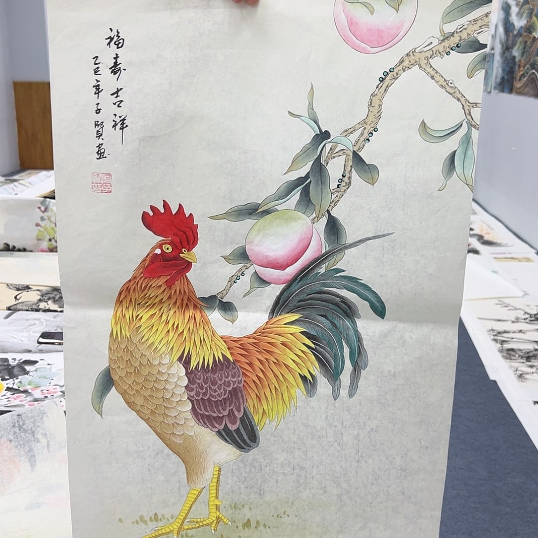 国画国画作品纯手绘