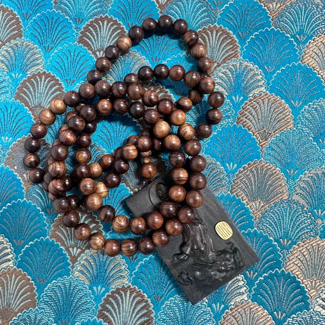 【器物炎灵 】木质观音一点黄吊牌挂坠（不带礼盒）