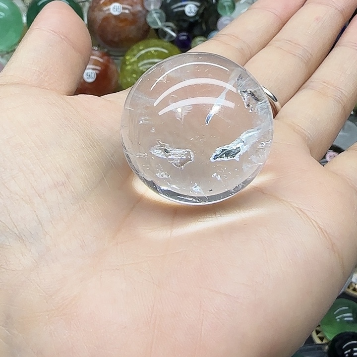 水晶未镶嵌珠宝半成品