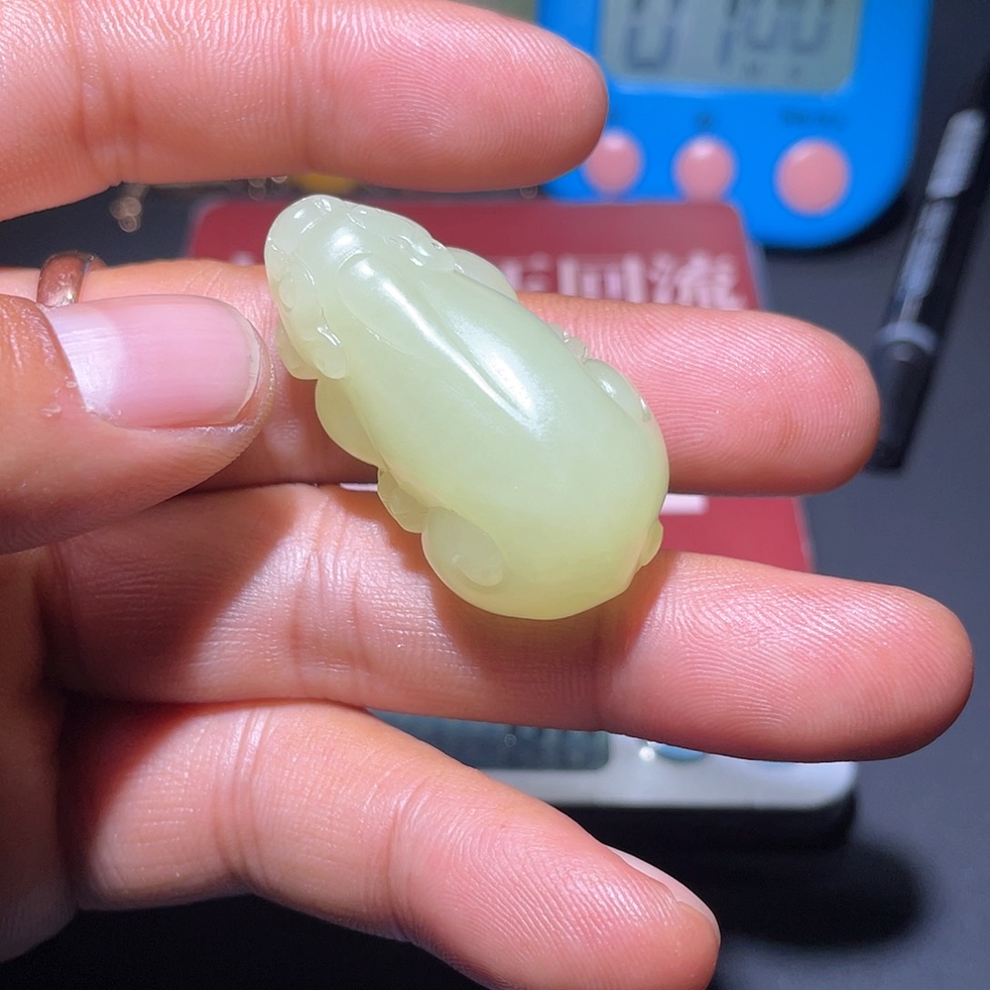 和田玉（白玉）颈饰未镶嵌滨**代