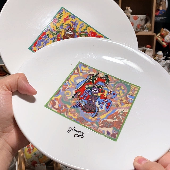 大菜盘子二个一起