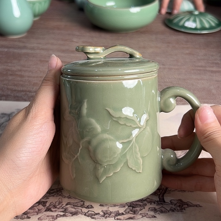 小米茶器龙泉青瓷
