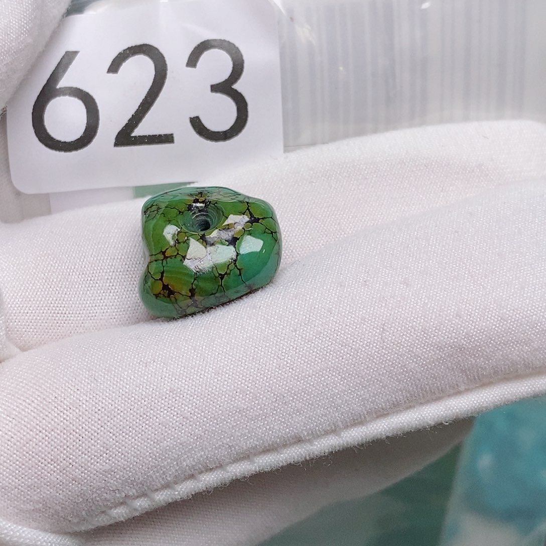 未镶嵌绿松石珠宝半成品