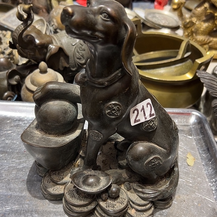 逆*微瑕疵黄铜摆件工艺品摆件