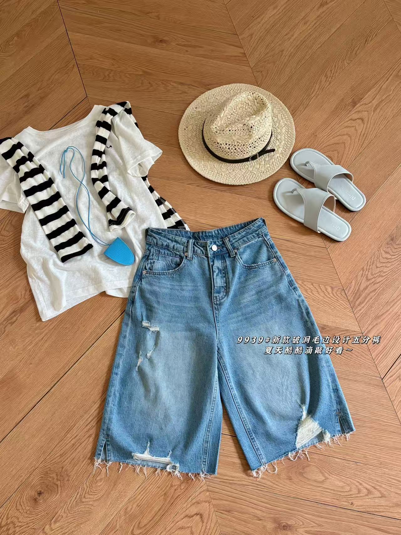 时尚女裤子短裤9939