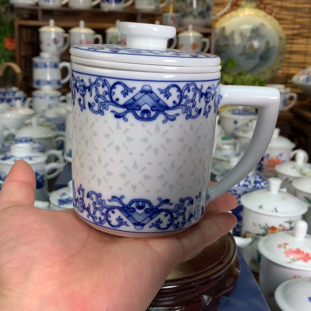 用****5景德镇陶瓷高温办公杯