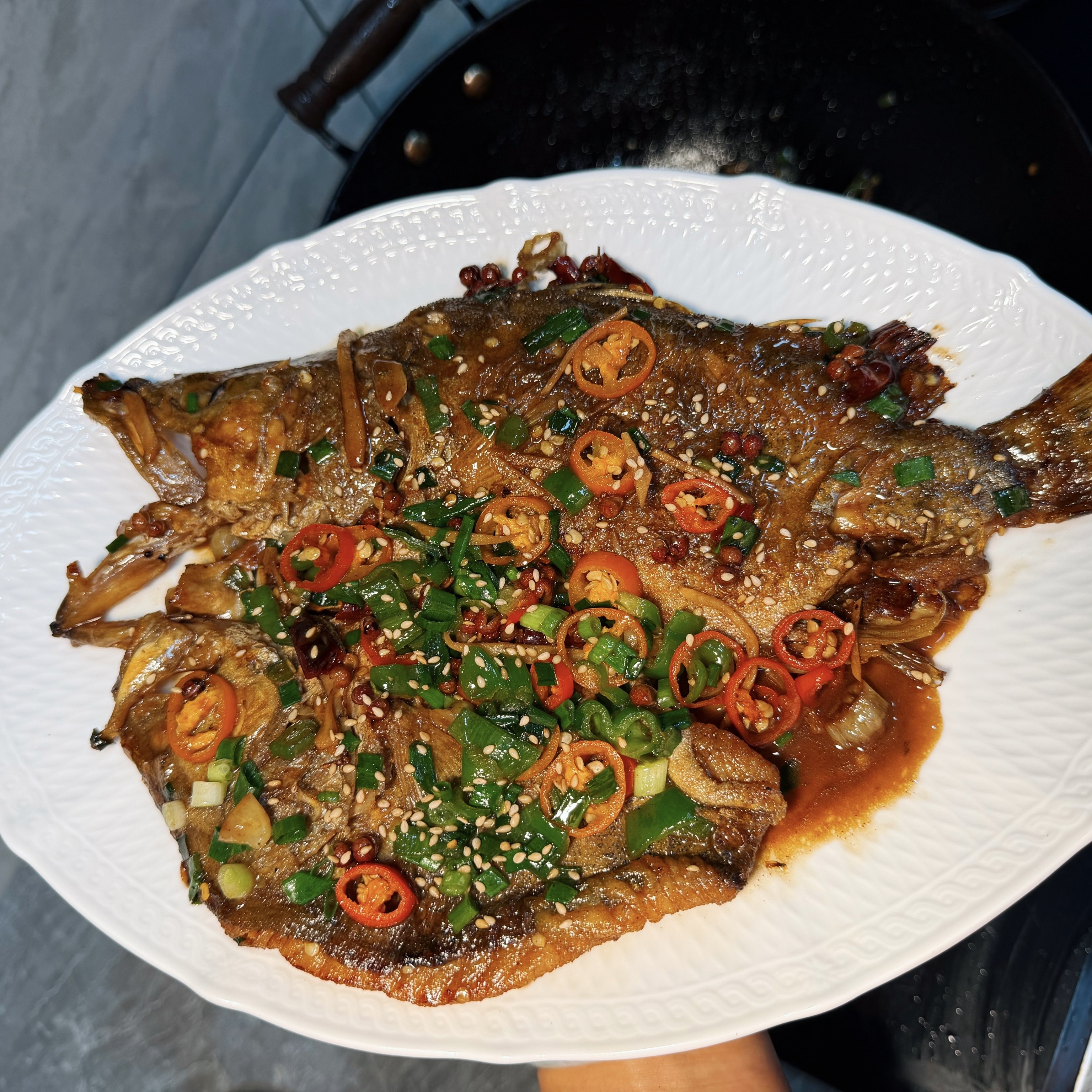 小玲子自制手工传统腌制臭鳜鱼