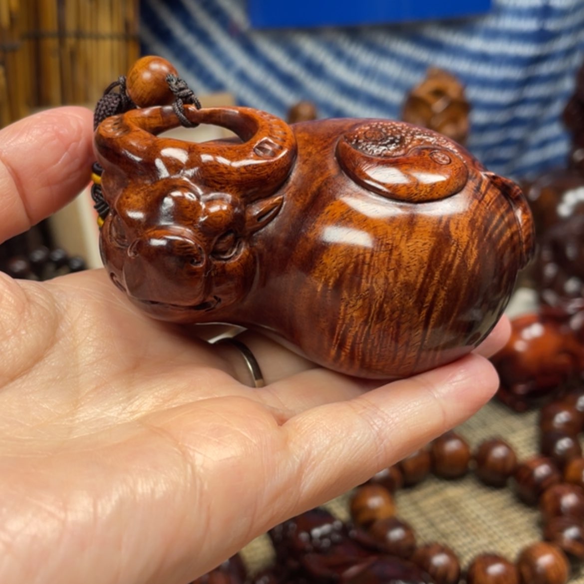 【闪购商品】黄花梨/降香黄檀手串/手链袁*生