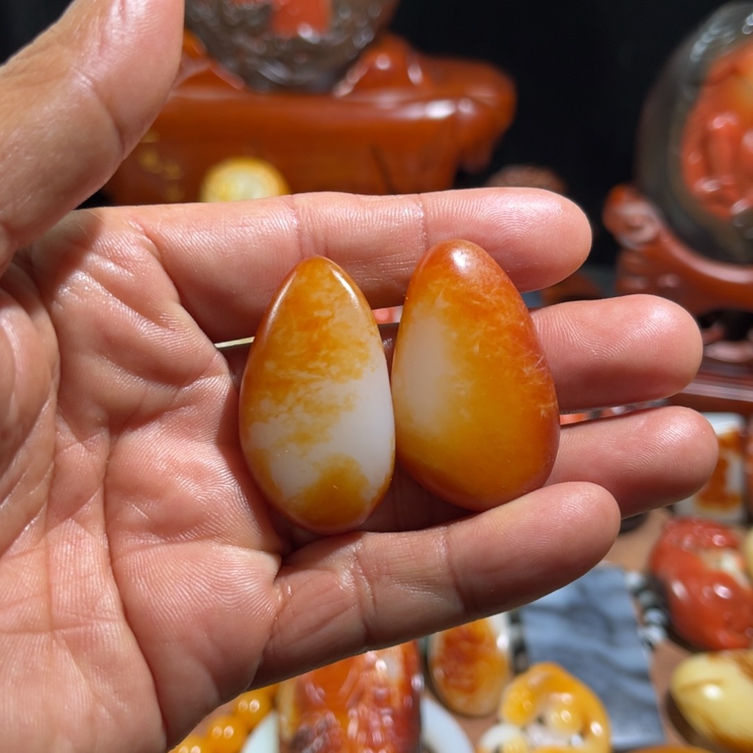 吊坠(不含链)未镶嵌和田玉随****黍