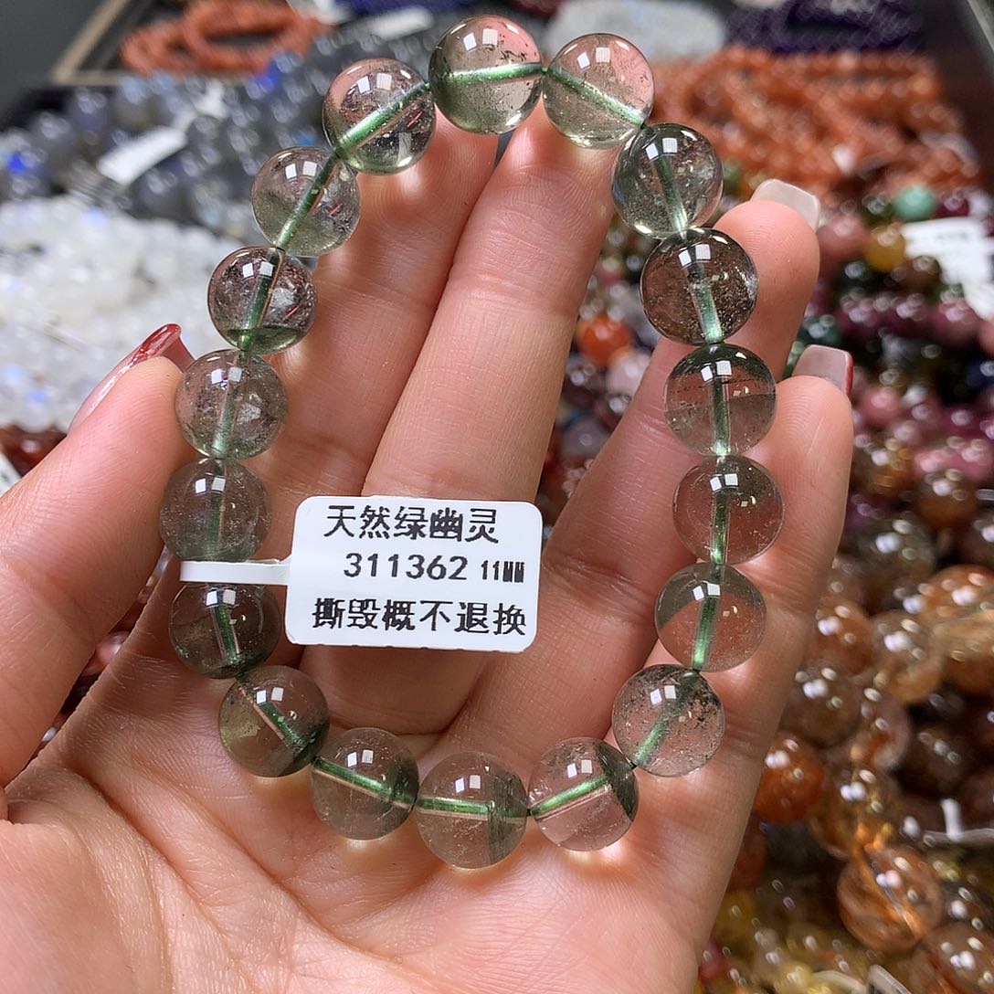 水晶手链未镶嵌，