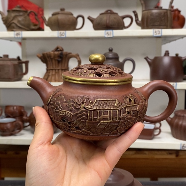 紫砂茶壶全手工制作