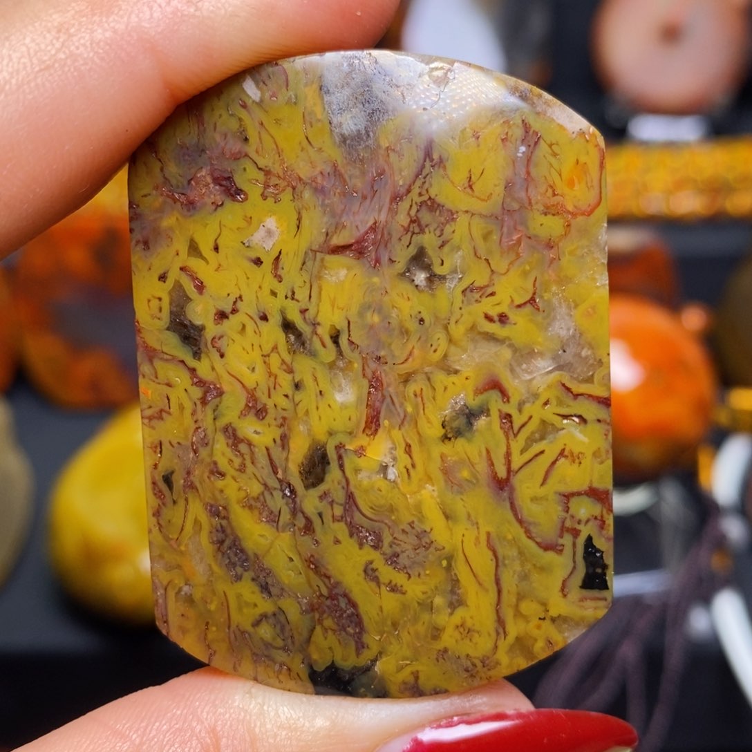 玛瑙/玉髓吊坠(不含链)未镶嵌