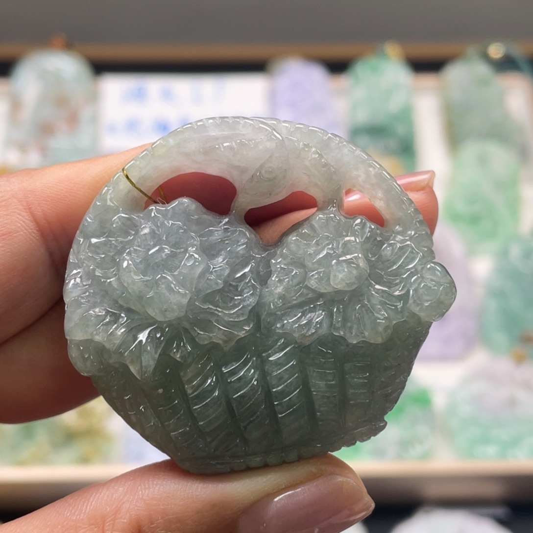 翡翠吊坠(不含链)未镶嵌