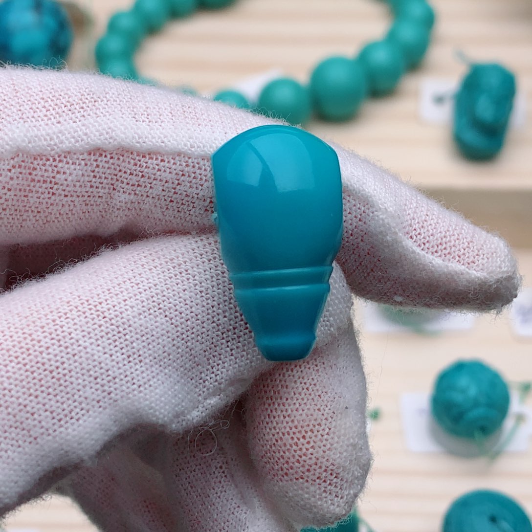 绿松石珠宝奇石合金绿松石