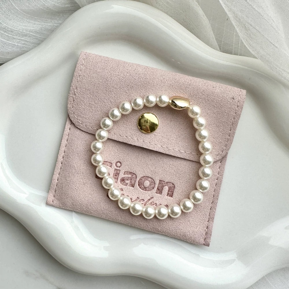 【卷到底！】【玉希珠宝】 时尚百搭款冷白光珍珠手链 5-6mm E-EEB