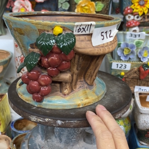 【闪购商品】红陶粗陶材质多肉花盆