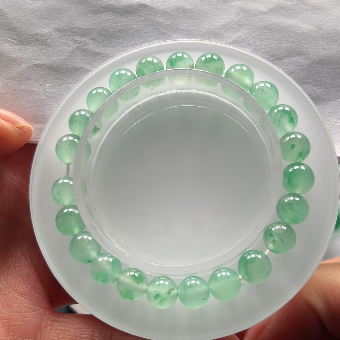 石英质玉未镶嵌手串手串7.7